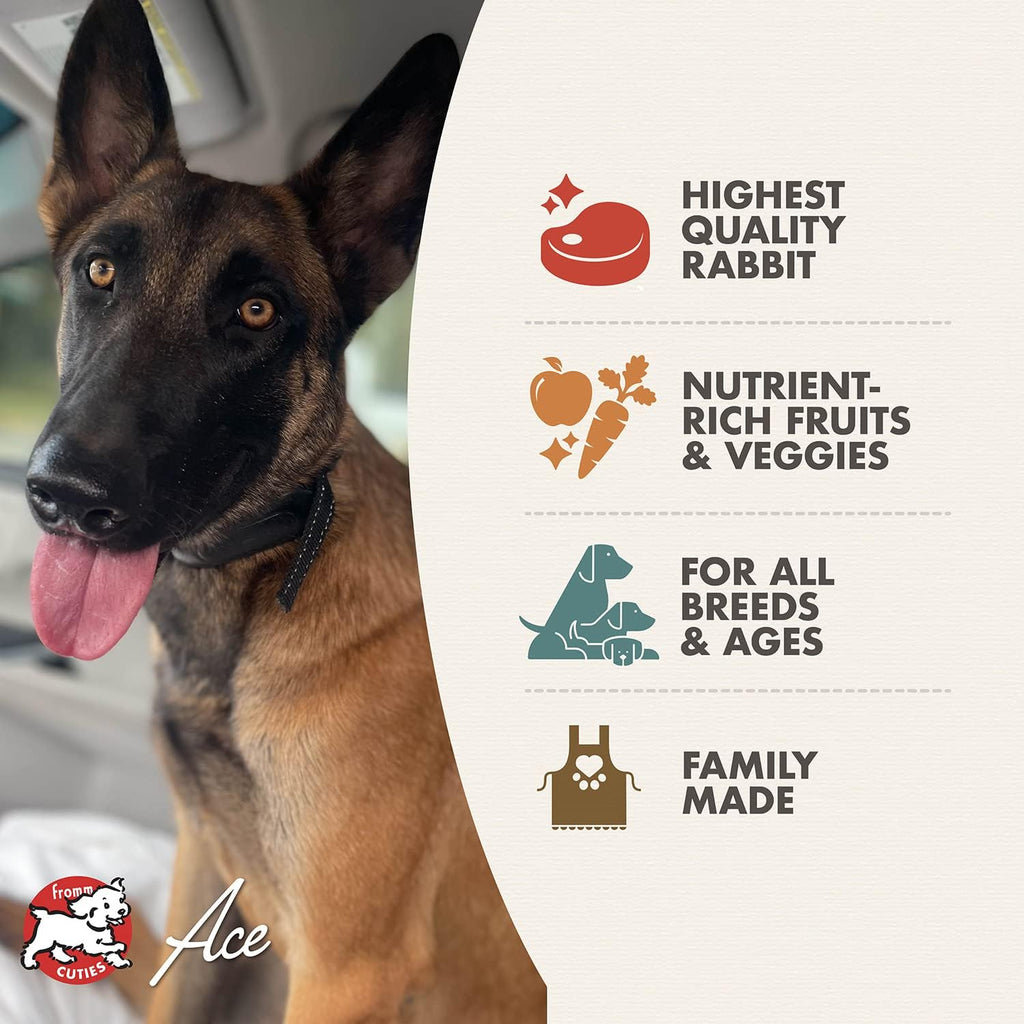 Four-Star Nutritionals Hasen Duckenpfeffer Dog Food - Premium Dry Dog Food - Rabbit Recipe - 4 Lb
