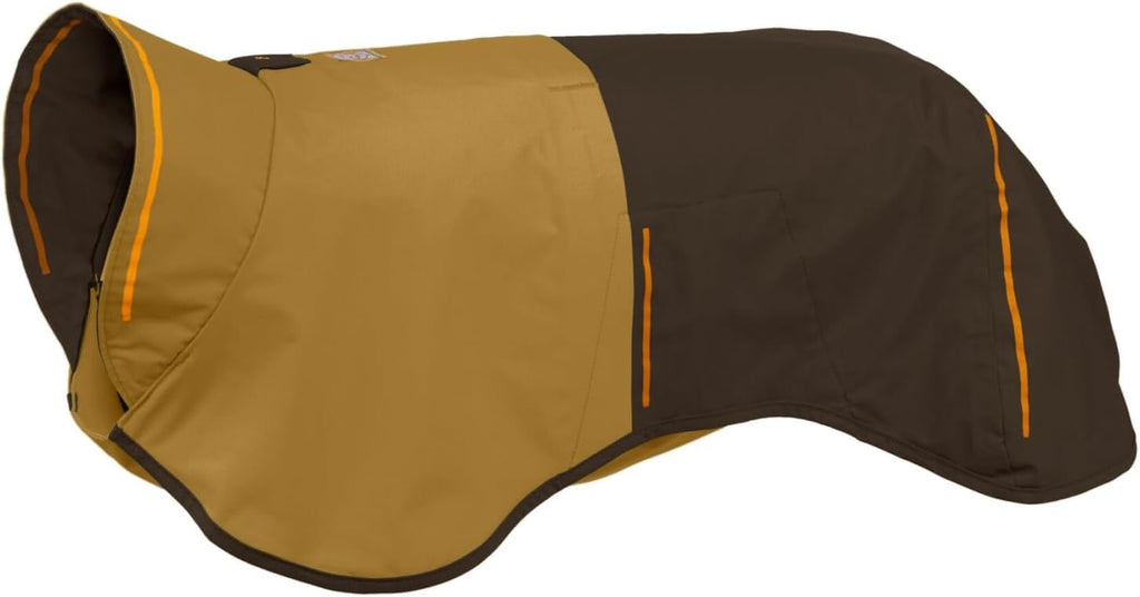 , Sun Shower Dog Raincoat, Earth Brown, Large