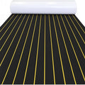 2400*450Mm EVA Foam Boat Decking Sheet Mat Anti-Skid Faux Teak Yacht Marine Flooring Pad Accessories Self-Adhesive Vehicle Pad
