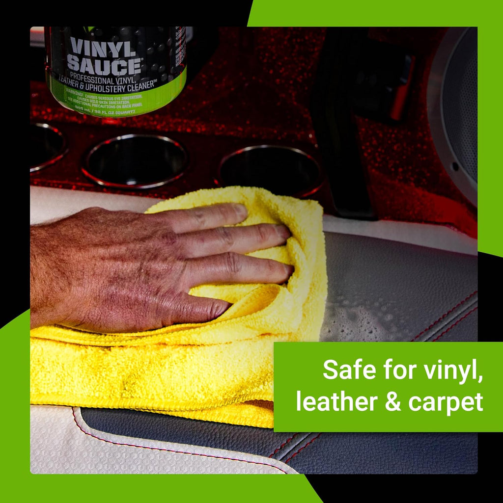 Vinyl Sauce Boat Seat and Upholstery Cleaning Spray, 1 Gallon