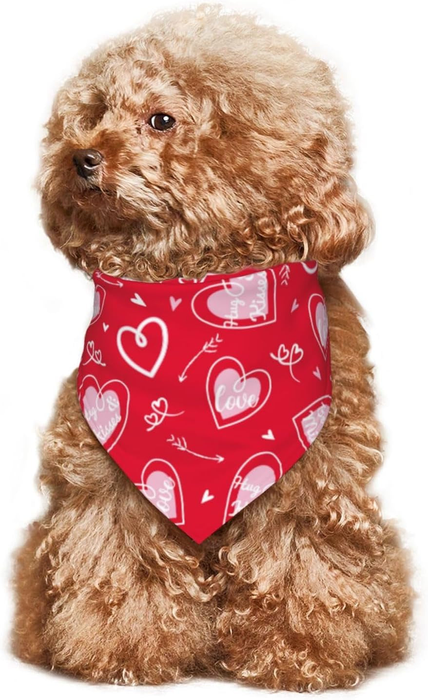 Dog Bandana Scarf Triangle Bibs Pet Accessories Cat Kerchief