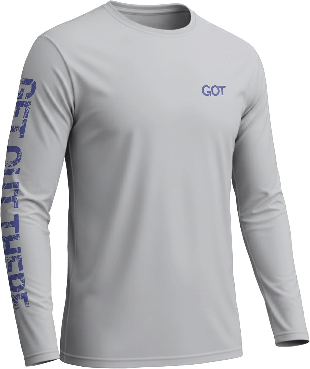 UPF 50+ Fishing T Shirts for Men Women Long Sleeve - UV Sun Protection