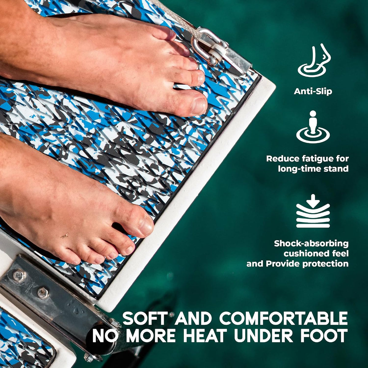 EVA Foam Boat Flooring Sea Decking Diamond Marine Deck Mat for Boats Floor
