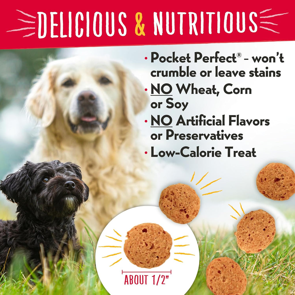 Grain Free Dog Treats, Bacon & Blueberry, 8 Oz