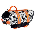 Paws aboard Dog Life Jacket - Keep Your Canine Safe with a Nylon Life Vest - Designer Life Jackets - Perfect for Swimming and Boating - Nautical Dog, Small