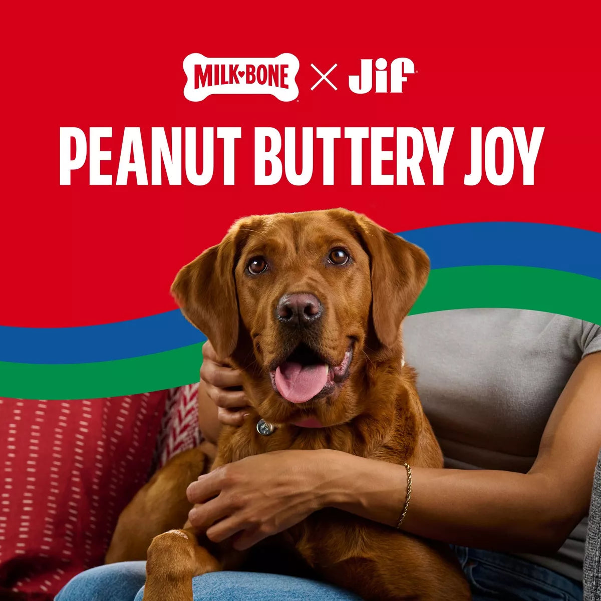 Milk-Bone Jif Peanut Butter & Bacon Filled Soft Dog Treat Cups - 4.5Oz