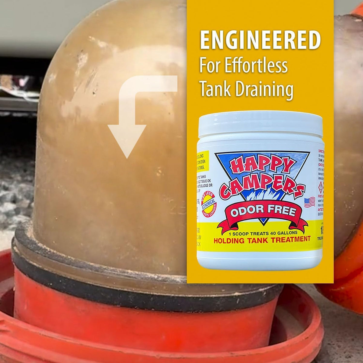 RV Toilet & Holding Tank Treatment – 18 Treatments