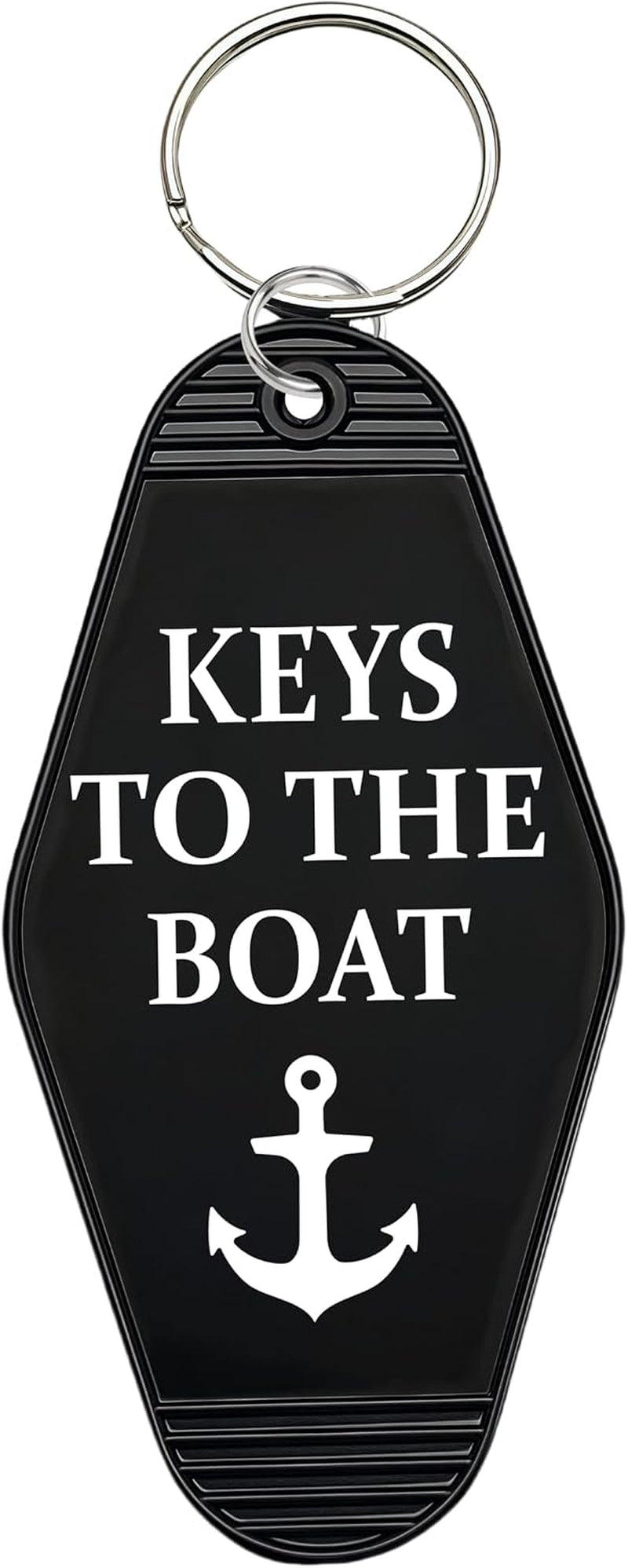 Boat Keychain Key Tag Fob, Keys to the Boat, Boat Owner Boats Driver Captain Gifts Keyring Gift