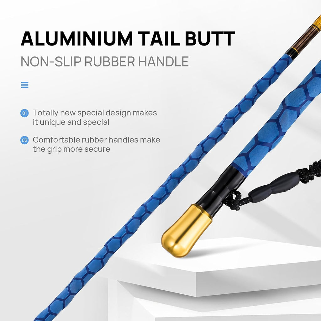 Carbon Fiber Fishing Gaff Saltwater Fish Gaff with S316 Stainless Steel Fishing Hook