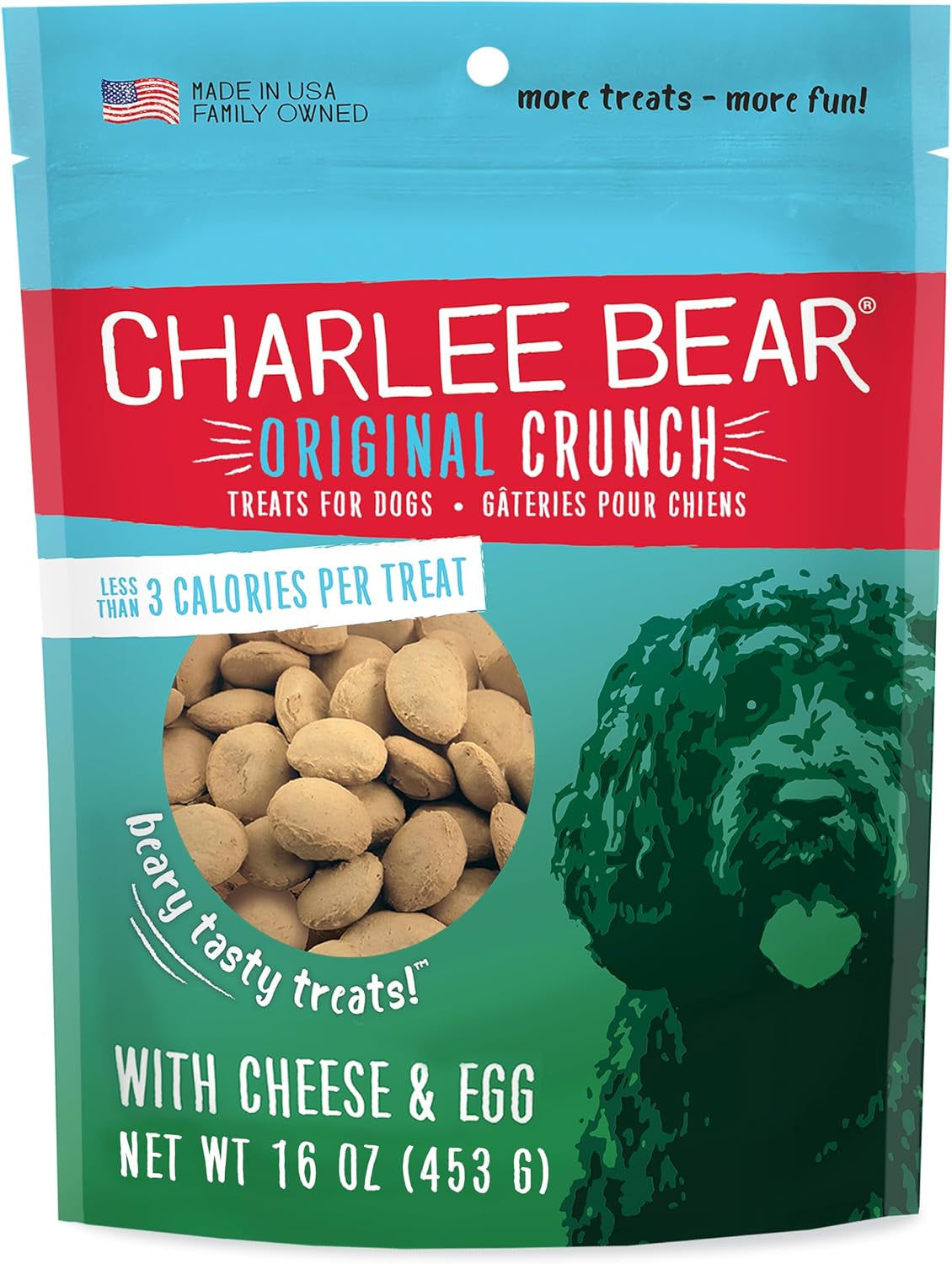 Original Dog Training Treats, Cheese & Egg, 16 Oz