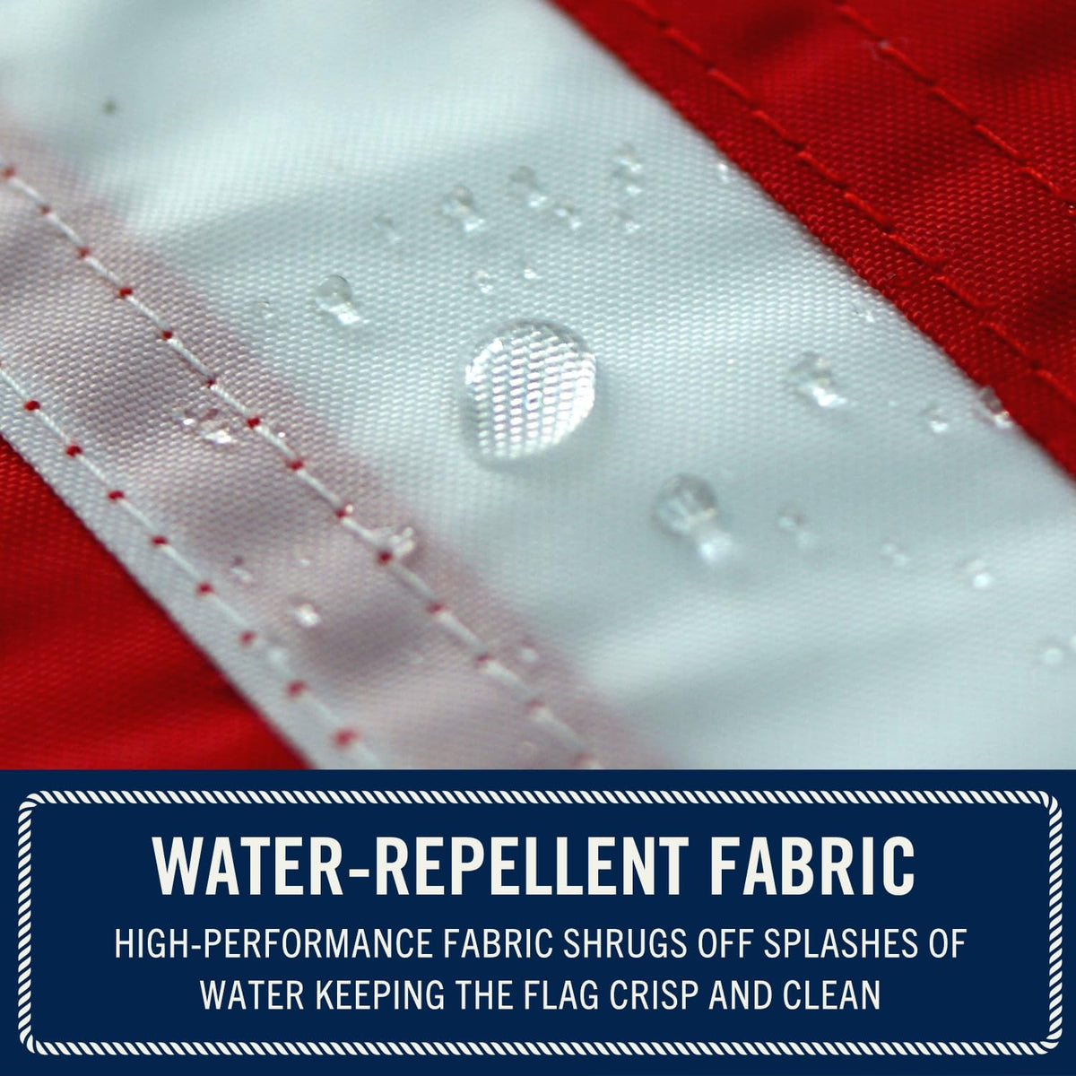 Rainiersupplyco American Flag for Boat - 12X18 USA Boat Flags with Embroidered Stars, Sewn Stripes, 2 Brass Grommets, 4 Heavy Duty Clips - Outdoor US Banner for Pontoon, UTV, Boating Accessories