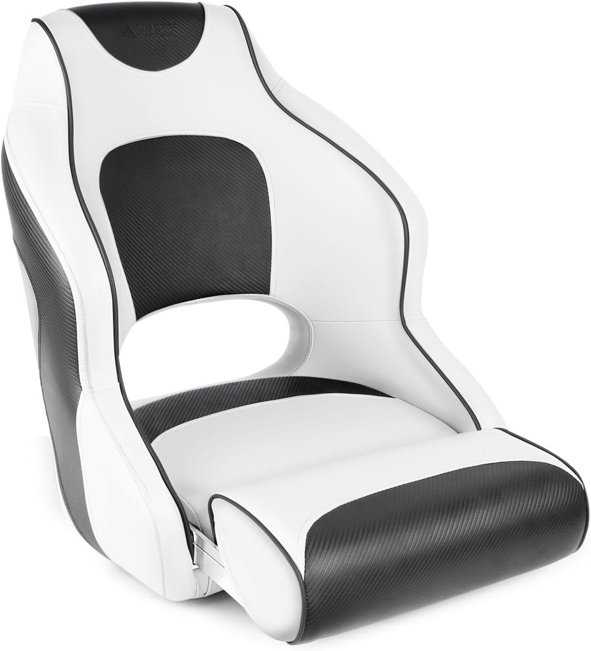 Two Tone Captains Bucket Boat Seat Chair Flip up Seat