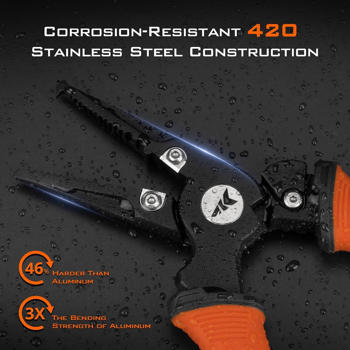 Paradox Fishing Pliers, Saltwater Resistant