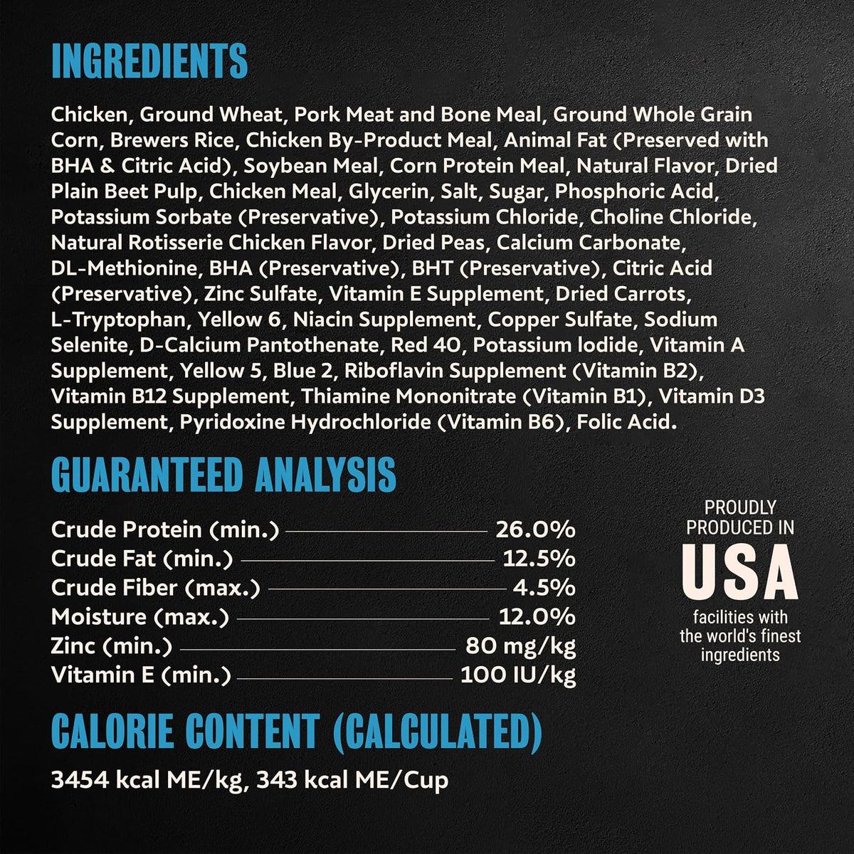 Dry Dog Food Chicken Flavor and Vegetable Garnish, 5 Lb. Bag
