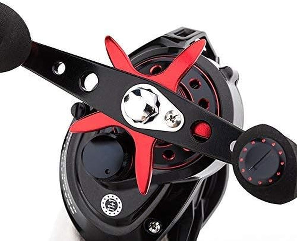 Titan Baitcasting Reel Max Drag 13 Kgs Big Fish Fishing Reel for Saltwater and Freshwater Heavy Duty