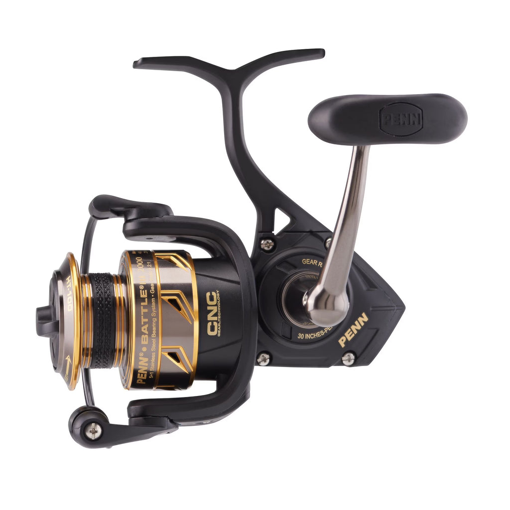 Battle III Spinning Inshore Fishing Reel, Size 2000 (1518030)