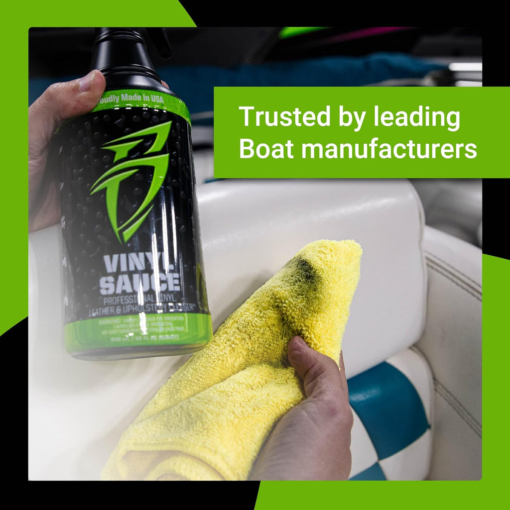 Vinyl Sauce Boat Seat and Upholstery Cleaning Spray, 1 Gallon