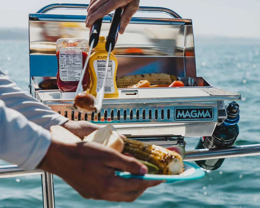 A10-918-3 Stainelss Steel Marine Kettle Anacapa Gas Grill (9" X 18")