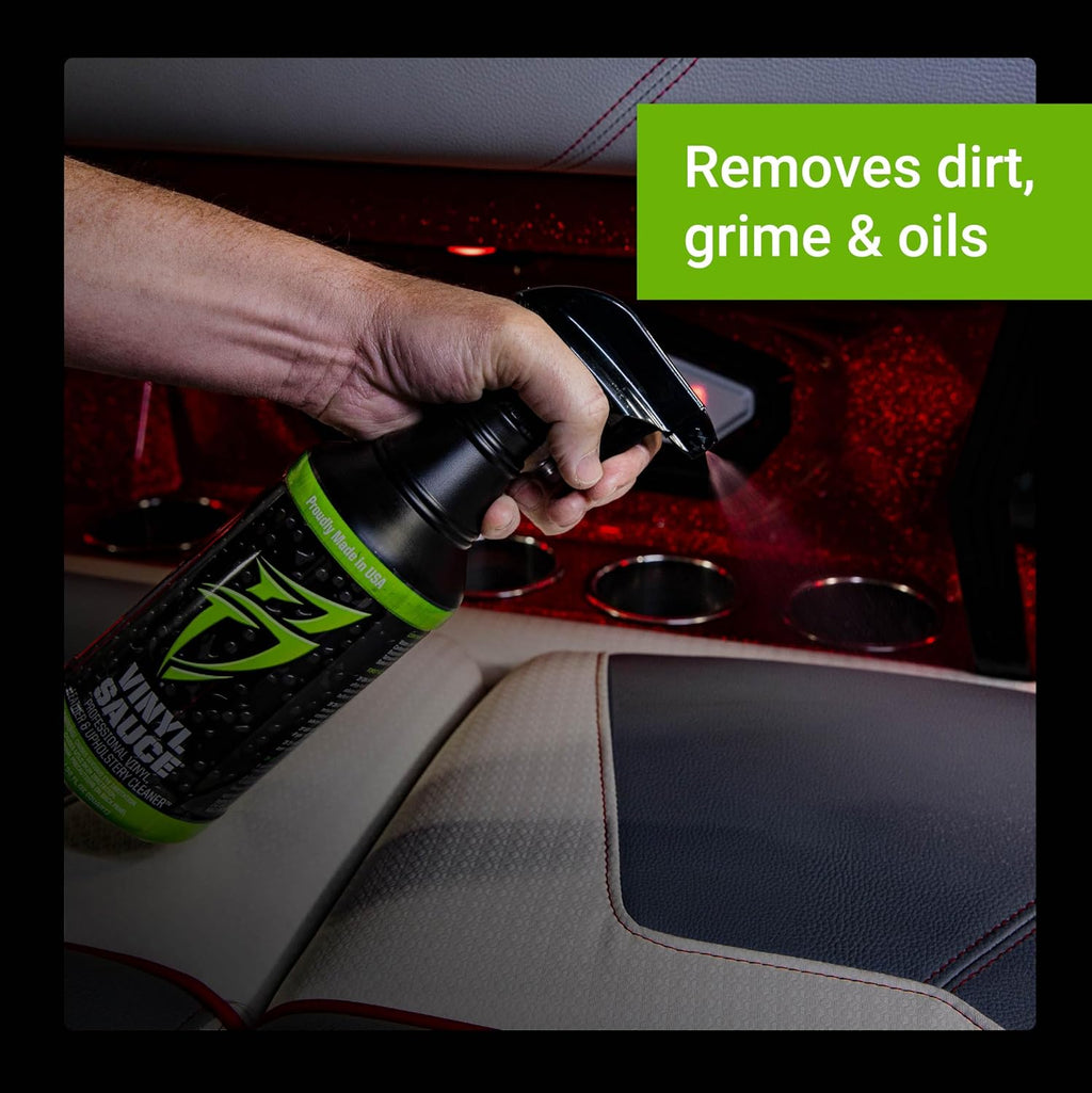Vinyl Sauce Boat Seat and Upholstery Cleaning Spray, 1 Gallon