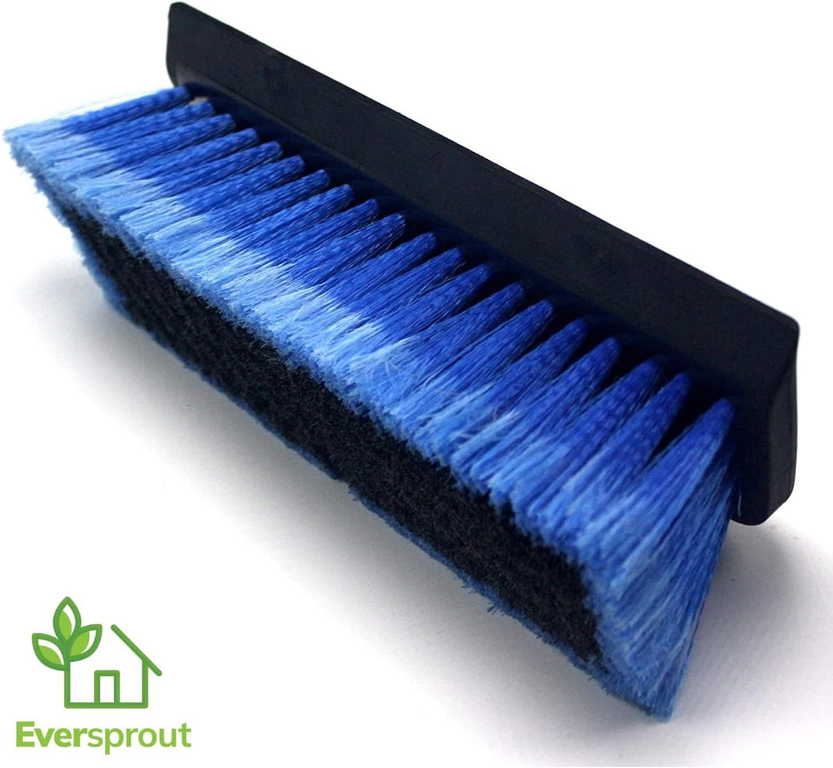 Scrub Brush, 1.5 to 3Ft Pole, Rubber Bumper, No-Scratch