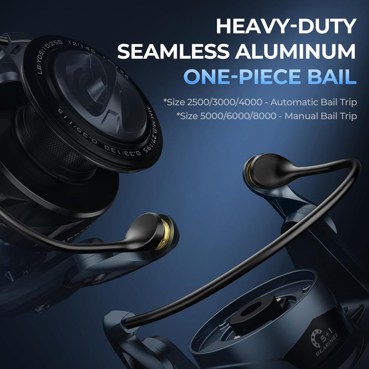 Rekon Saltwater Fishing Rod and Reel Combo, Spinning Reel Combo