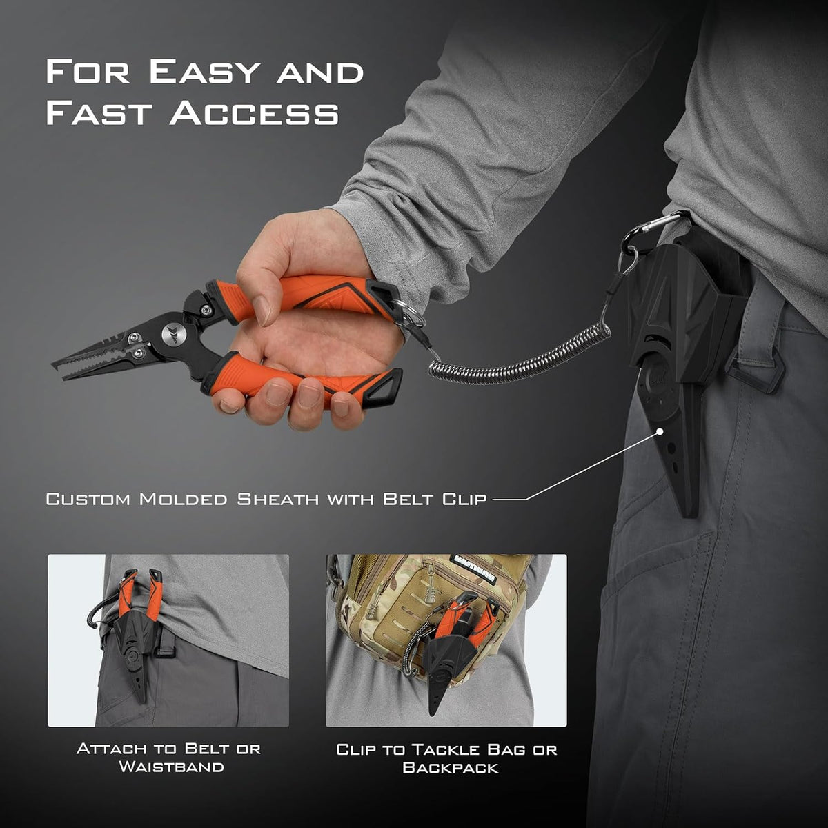 Paradox Fishing Pliers, Saltwater Resistant