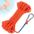 Water Floating Lifesaving Rope - Professional Throwing Pool Life Preserver Rope Line for Swimming Small Kayak Inflatable Boat