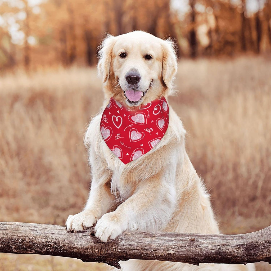 Dog Bandana Scarf Triangle Bibs Pet Accessories Cat Kerchief