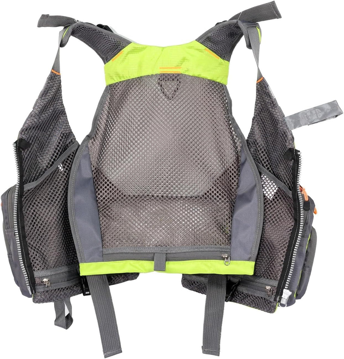 Multifunctional Kayak Life Jackets for Adults - Fishing, Multi Pocket Portable Detachable Clothing with Floating Material Breathable Life-Saving Rock Fishing