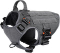 Tactical Dog Harness for Medium Dogs,Full Metal Buckles Dog Vest