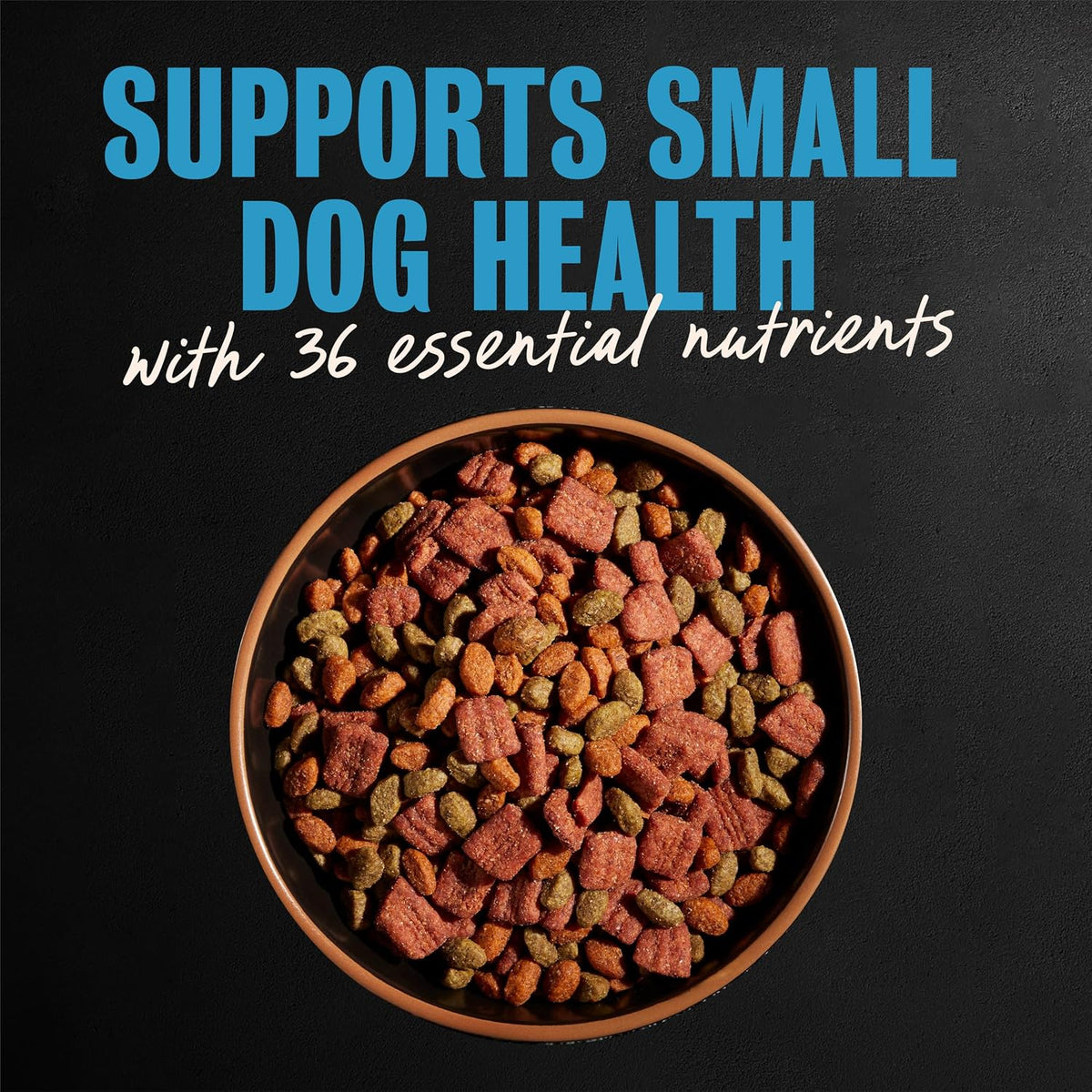 Dry Dog Food Chicken Flavor and Vegetable Garnish, 5 Lb. Bag