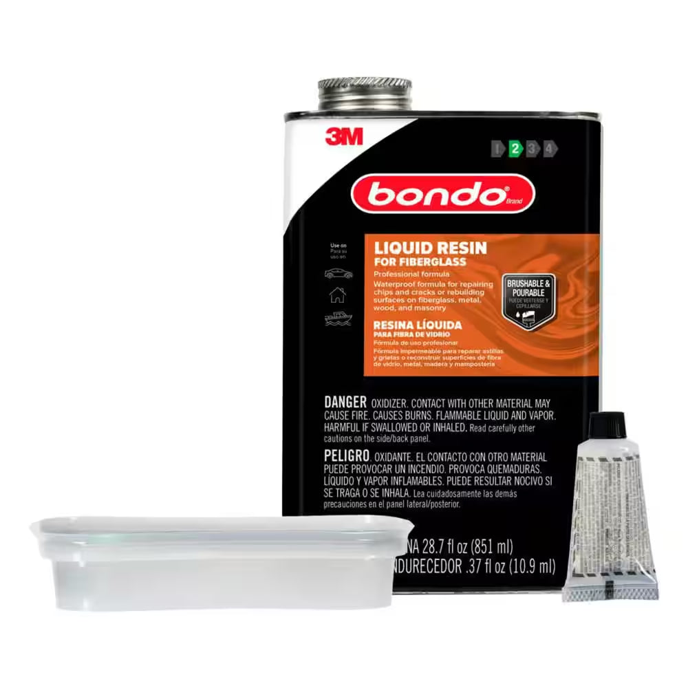 1 Qt. All-Purpose Fiberglass Resin