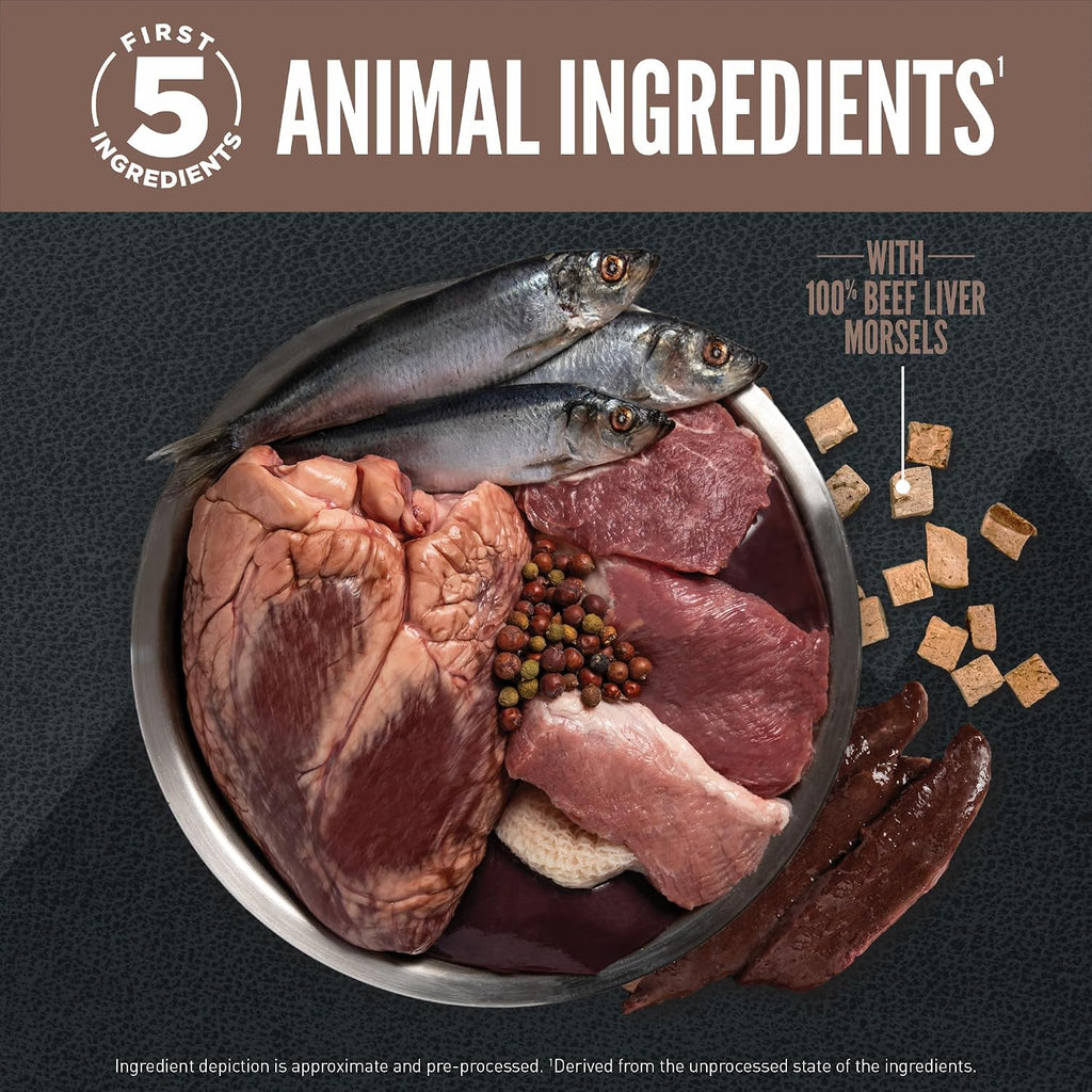 ORIJEN Wild Reserve Dry Dog Food Farm-Raised Beef & Lamb Recipe 4Lb Bag