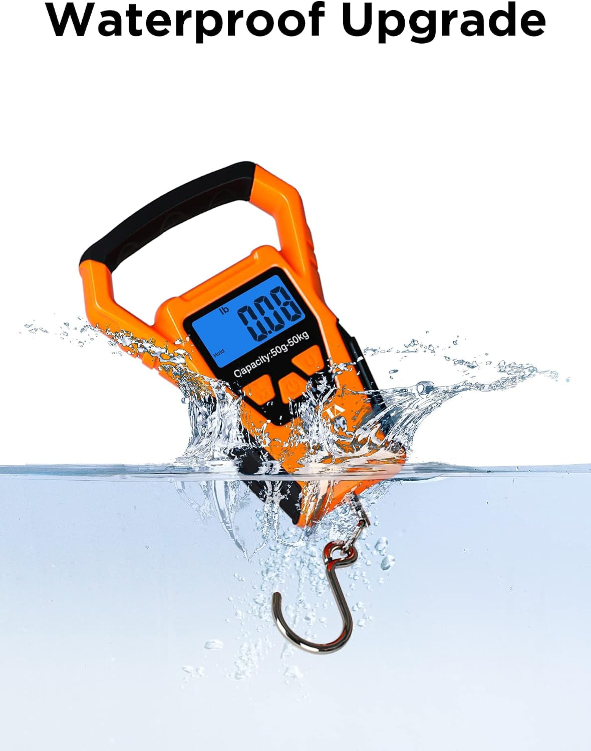 Waterproof Fish Scale Digital Hanging Fishing Luggage Weight Scale