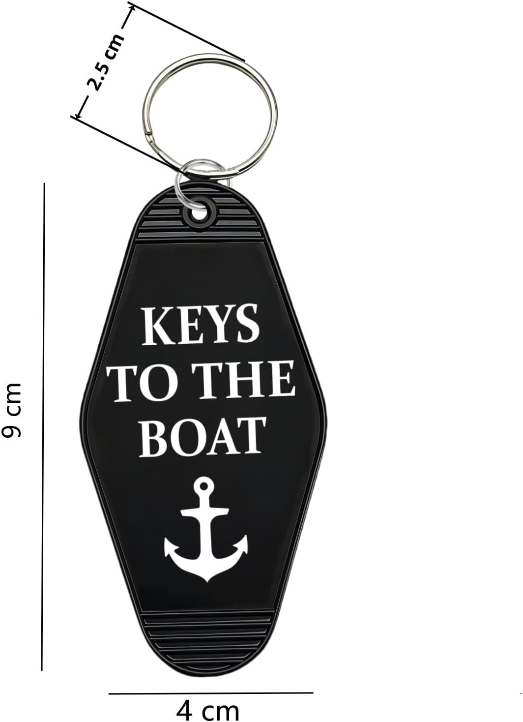Boat Keychain Key Tag Fob, Keys to the Boat, Boat Owner Boats Driver Captain Gifts Keyring Gift