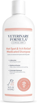 Clinical Care Hot Spot & Itch Relief Pet Shampoo, 16 Oz