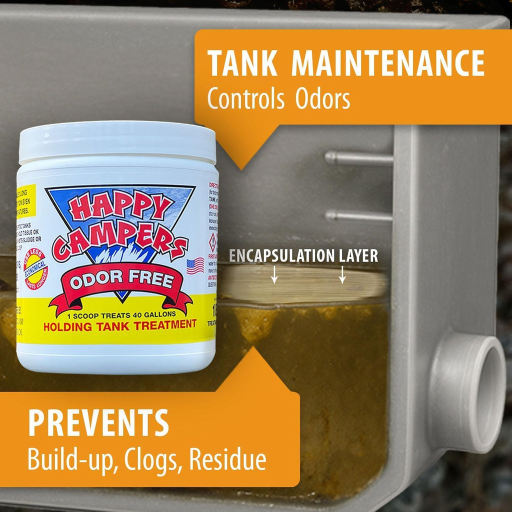 RV Toilet & Holding Tank Treatment – 18 Treatments