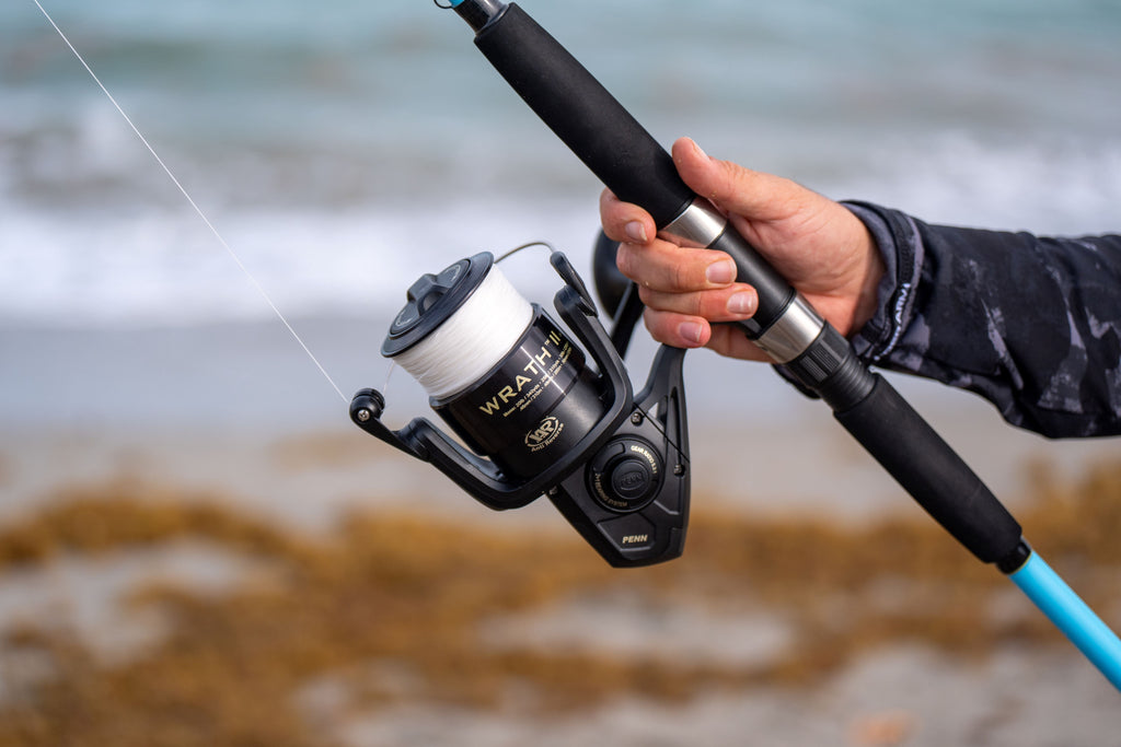 Blacktiph Inshore Fishing Combo Kit, 7' Medium, Wrath II 4000-Size Reel