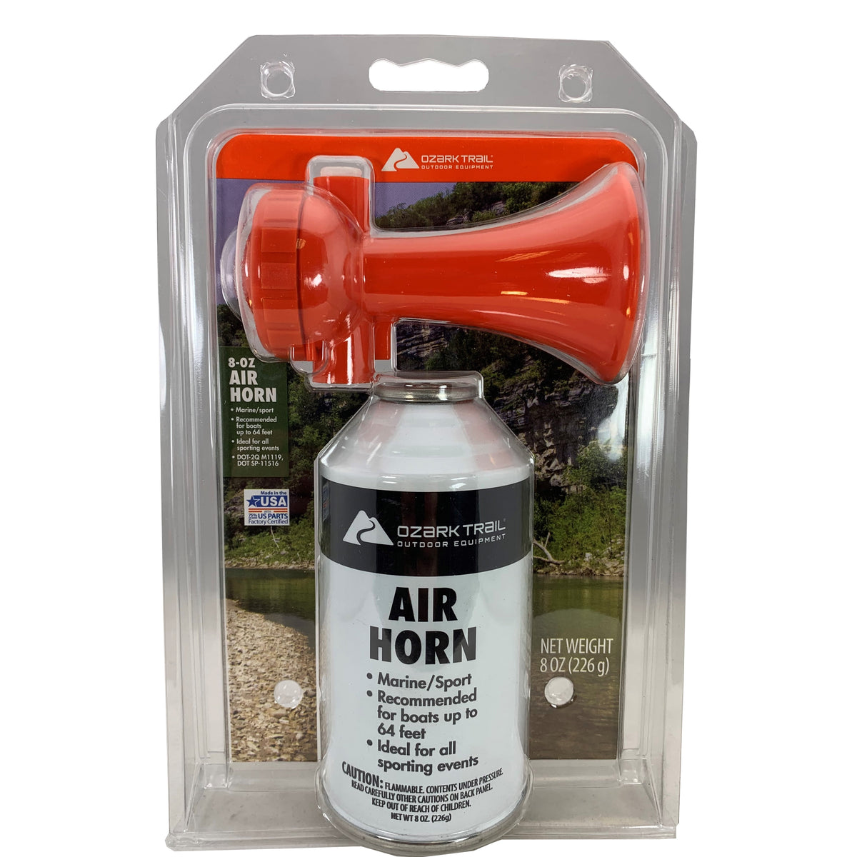 Marine Safety Air Horn, 8 Oz