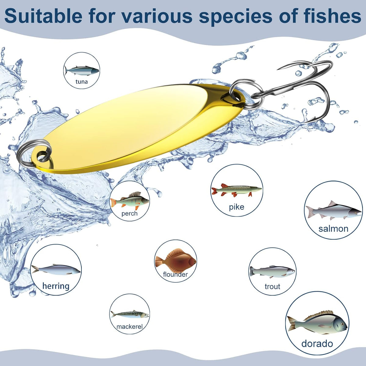 Fishing Lures Spoons Saltwater