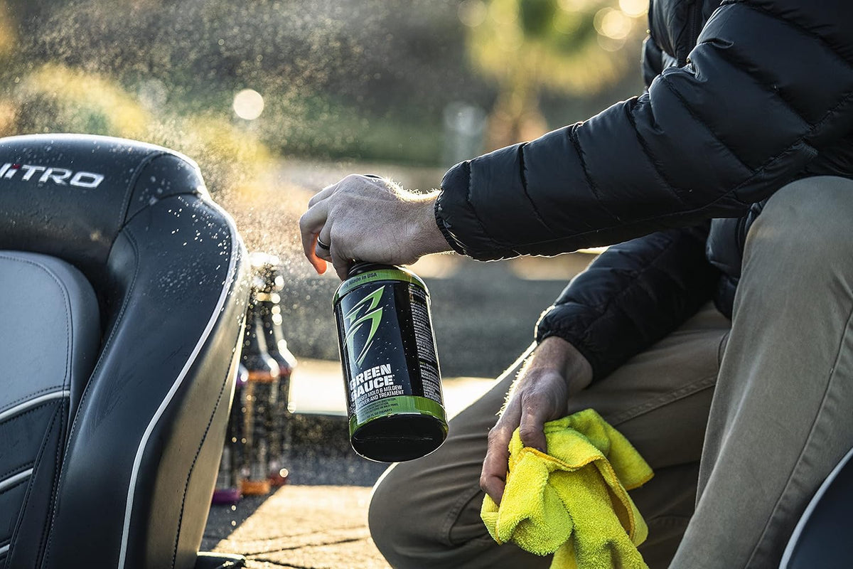Vinyl Sauce Boat Seat and Upholstery Cleaning Spray, 1 Gallon