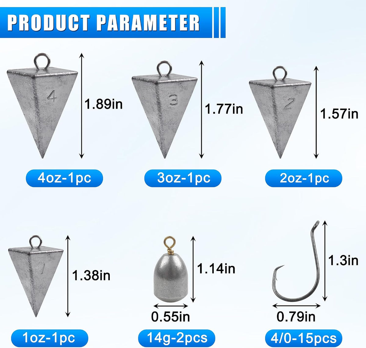 Fishing Leaders,Fish Line Stainless Steel Wire with Swivels Snap Connect Saltwater Surf Fishing Gear and Equipment Tackle Kit for Lures Bait Rig or Hooks