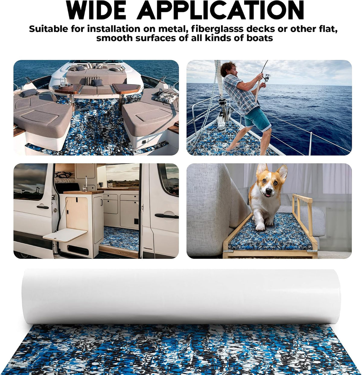 EVA Foam Boat Flooring Sea Decking Diamond Marine Deck Mat for Boats Floor